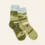 Tee Time Mismatched Golfer's Socks