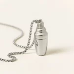 Tiny Cocktail Shaker Necklace