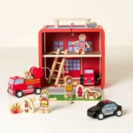 To The Rescue Firehouse Portable Play Case 1