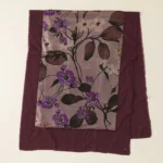 Watercolor Floral Silk Wrap 3