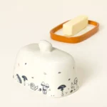 Woodland Creatures Butter Dish 1