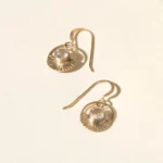 14k Gold Moonlight Earrings 1