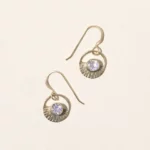 14k Gold Moonlight Earrings