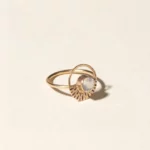 14k Gold Moonlight Ring 2