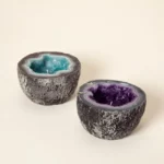 Amethyst & Aquamarine Geode Candle 1