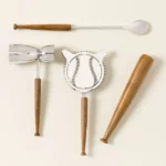 Batter Up Mlb Cocktail Shaker & Bar Tool Set 3