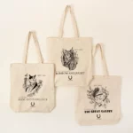 Classic Literature Cat Tote