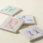 Cocktail Blueprint Coasters – Set Of 4 2