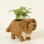 Coconut Fiber Dog Planter 2