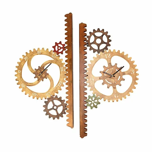 Garden Gears Outdoor Clock & Thermometer