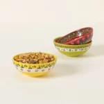 Garden Mezze Snack Bowls - Set Of 3 1