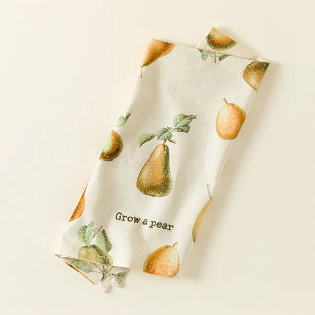 Grow A Pear Tea Towel​