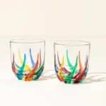 Hand-painted Italian Glasses – Set Of 2 2