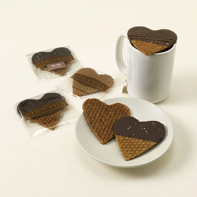 Heart-shaped Stroopwafel Gift Set