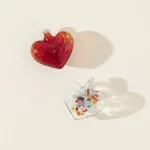 Heart Of Memories Glass Window Charm 1