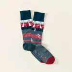 Home Run Baseball Embroidered Socks 1