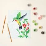 Hummingbird Paint-by-number Kit 1