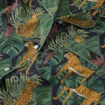 Jungle Print Cotton Pajama Set 1