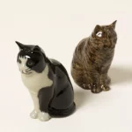 Kitty Cats Ceramic Salt & Pepper Shakers 1