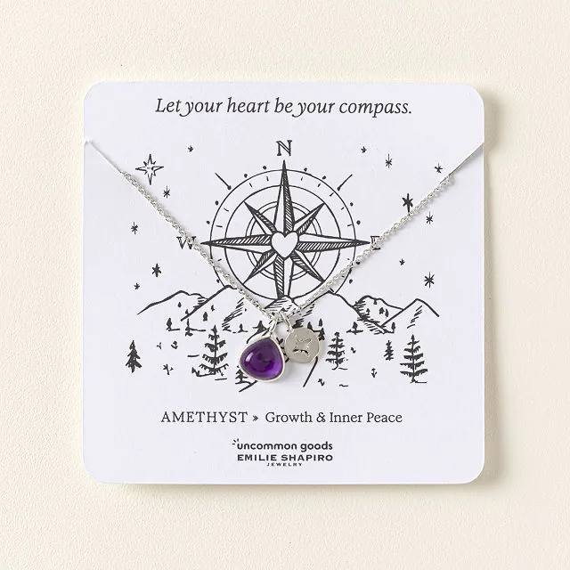 Let Your Heart Be Your Compass Necklace