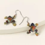 Lucky Little Frog Earrings 1