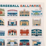 Mlb Stadium Illustration Poster 2