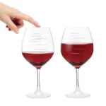 Major Scale Musical Wine Glasses - Set Of 2 1