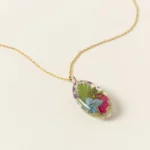 Mother & Daughter Flower Necklace