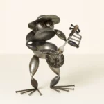 Musical Frog Garden Sculpture