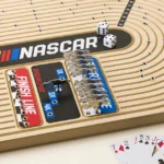 Nascar Wooden Tabletop Racing Game 1