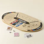 Nascar Wooden Tabletop Racing Game