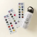 Nfl Bucket List Water Bottle 1