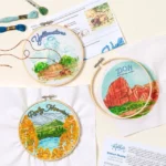 National Park Embroidery Kit 1