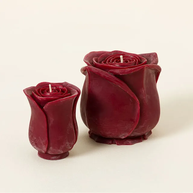 Red Rose Candles