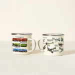 Retro Planes Or Trains Mug 12