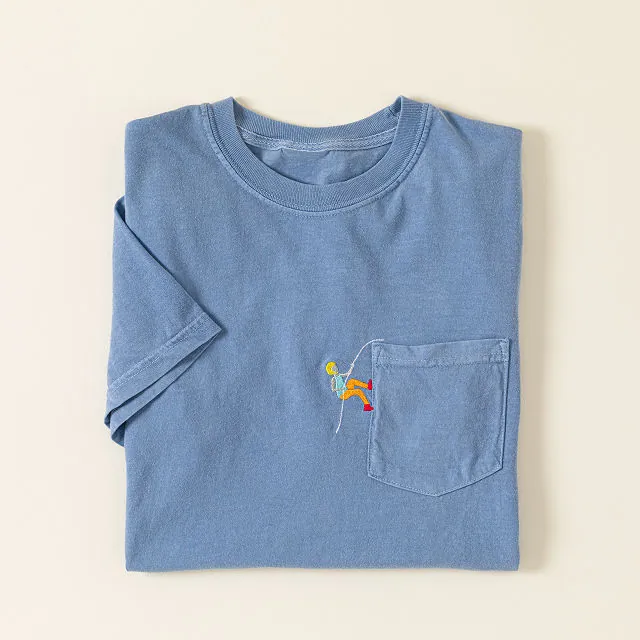 Rock Climber's Ascent Pocket Tee