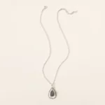 Sparkle & Shine Druzy Drop Necklace 2