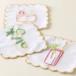 Stitch Your Own Cocktail Napkin - Set Of 6 2