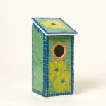 Sunflower Mosaic Birdhouse 1