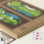 The 19th Hole Wooden Tabletop Golf Game 1