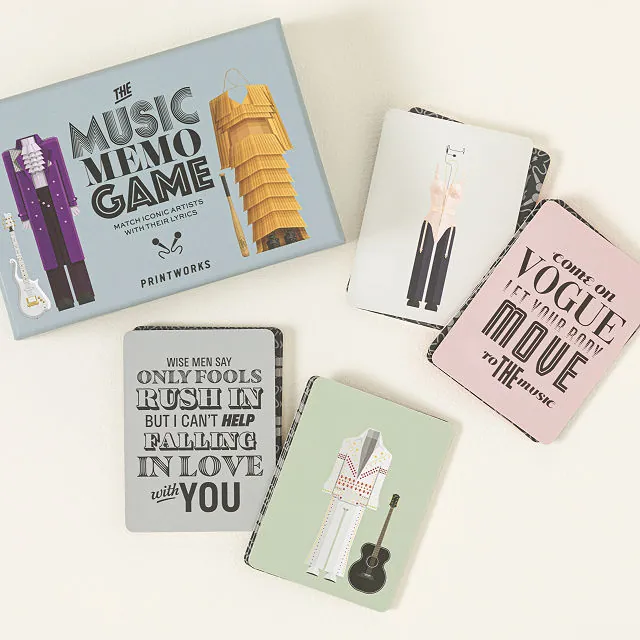 The Music Memory Game - Iconic Outfits & Lyrics