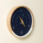 Weather Changing Barometer Clock Q2