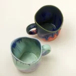 Wonky Handmade Drip Mug 1