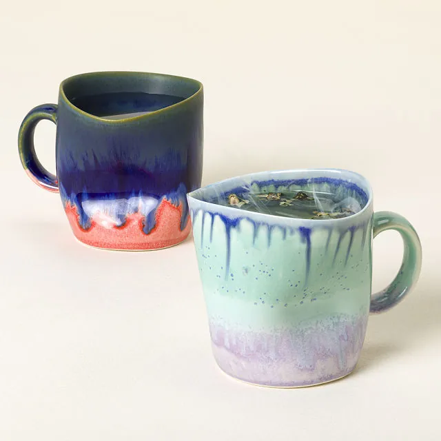 Wonky Handmade Drip Mug