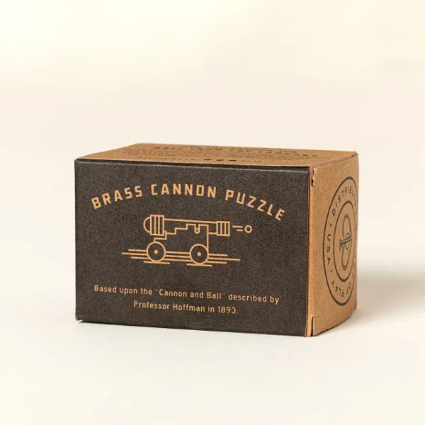 Brass Cannon Sequential Puzzle 3