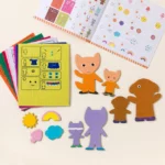 Diy Felt Sticker Dress & Play Magnets 1