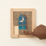 Dual Sided Wooden Sliding Picture Puzzle 1