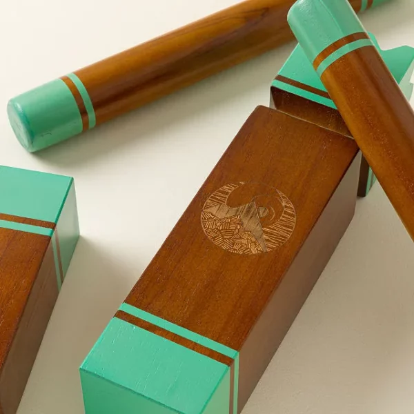 Giant Kubb Outdoor Game 1
