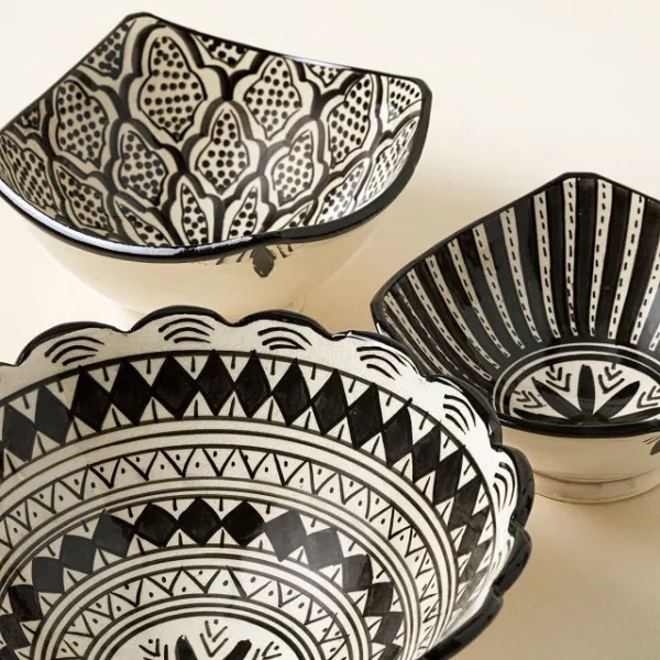 Moroccan Serving Dishes - Set Of 3 2