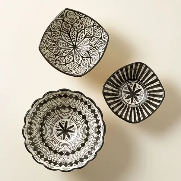 Moroccan Serving Dishes - Set Of 3 4
